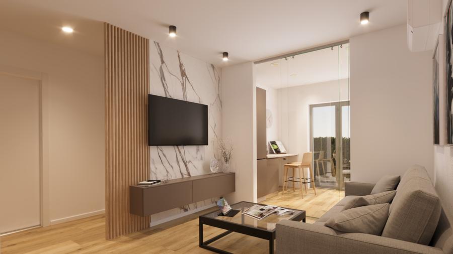 Studio dublu cu grădină | Tip 2A | HILS Sunrise | Pre-certificare GREEN Homes