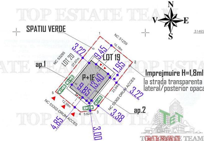 Duplex de vanzare comuna Berceni
