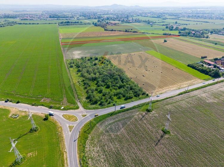 Teren de vânzare 11.500 mp | Ghimbav | Strada Aeroportului