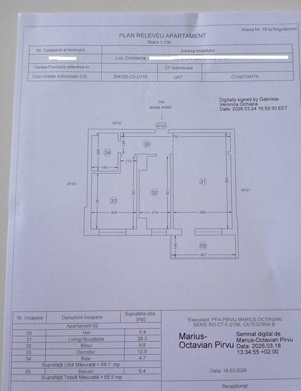 Compozitori Energia -apartament 3 camere finisat si mobilat la cheie