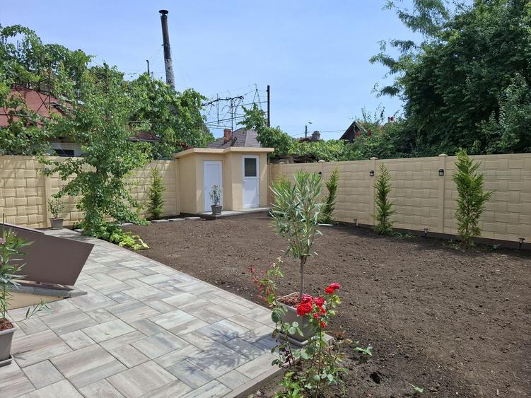 Casă parter complet renovată 2026, garaj și curte amenajată Medeea