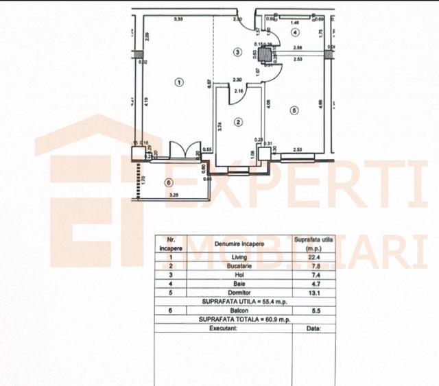 Apartament 2 camere de vanzare, in Tomis Plus - Maurer Residence