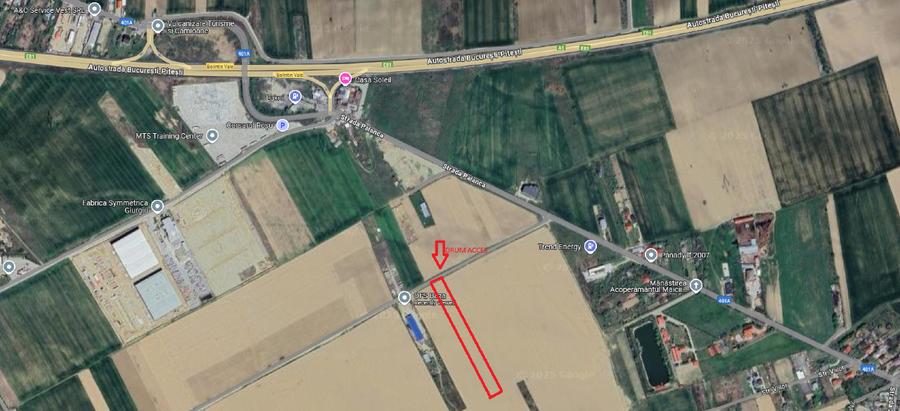 Teren intravilan industrial - Hala / Depozit / Productie Bolintin Vale, 7.492 mp