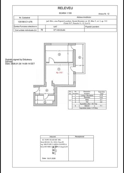 Apartament nou 2026 - Metrou Berceni la 650 m - acte gata - mutare imediata
