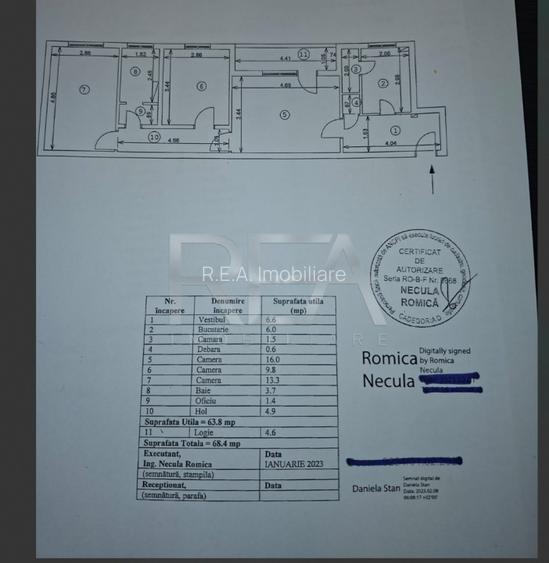 3 camere la etajul 1 - Brancoveanu - Lamotesti - Scoala 108 - 7