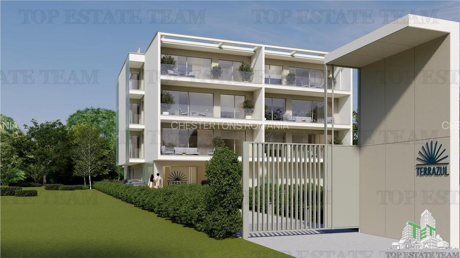 Penthouse spectaculos cu vedere frontala la mare si padure  4 camere | terasa pr - 18