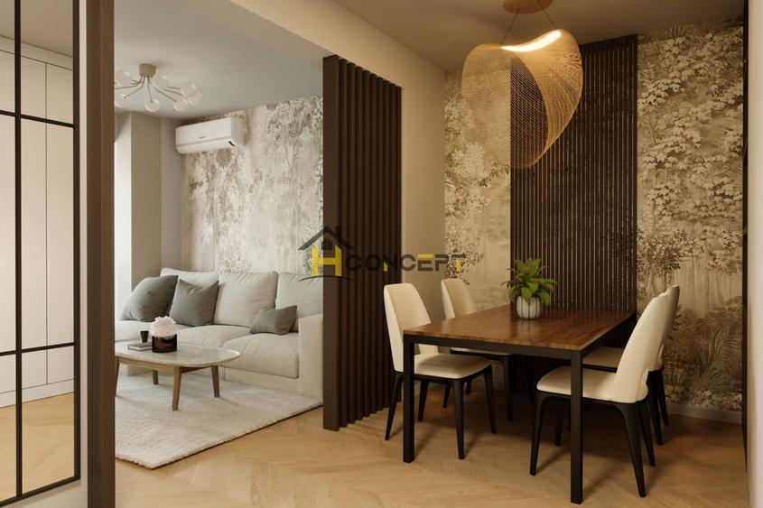 Apartament 2 camere, open space, Popesti Leordeni, comision 0%
