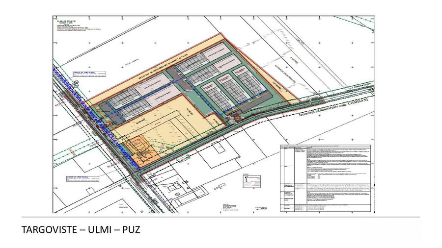 Teren industrial de vanzare 9.9 ha Targoviste -lângă Arctic / Beko