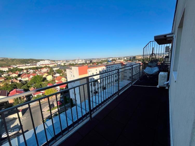 Apartament 2 camere, parcare subterana, mobilat, terasa 51 mp, Iris