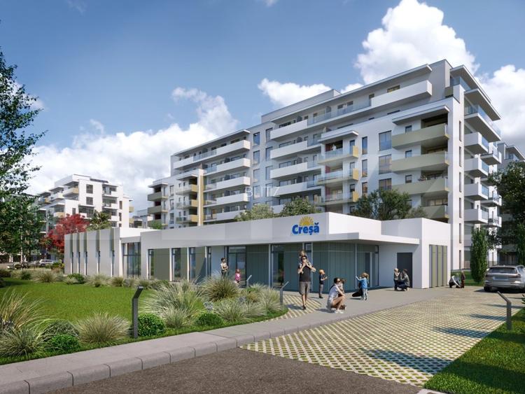 Apartament cu 3 camere, 80 mp, Ansamblu Rezidential, zona RIVUS - 12