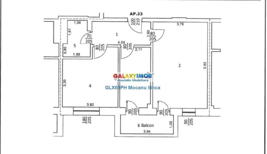 Vanzare apartament 2 camere, MRS Gradini, Albert
