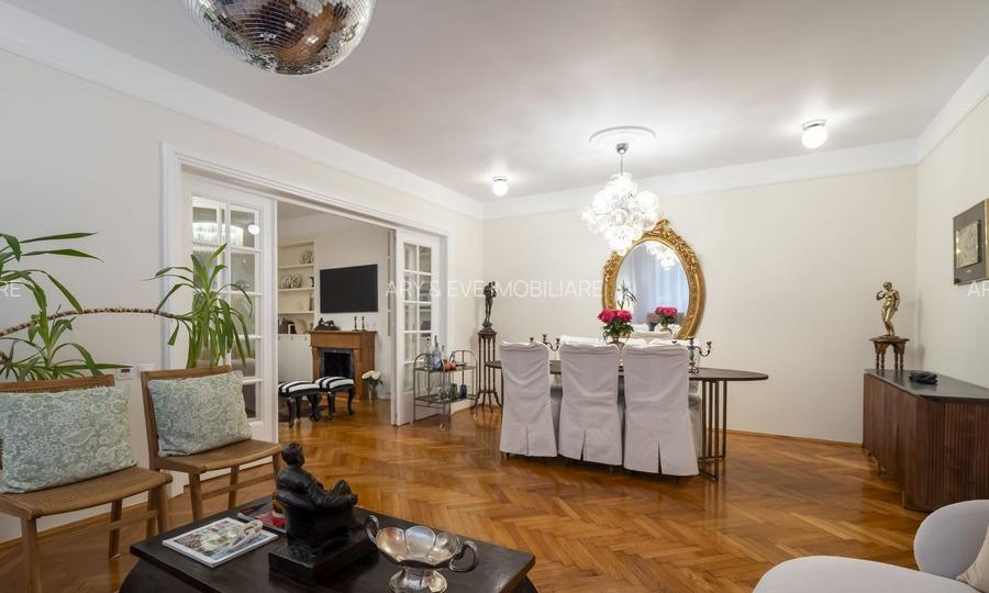 Eleganță interbelică lângă Cișmigiu | 3 dormitoare | Complet mobilat - 17