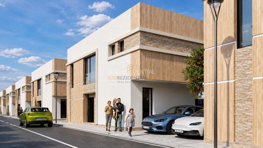Casa individuala in ansamblu privat, piscina rezidenti, zona Bragadiru - 4