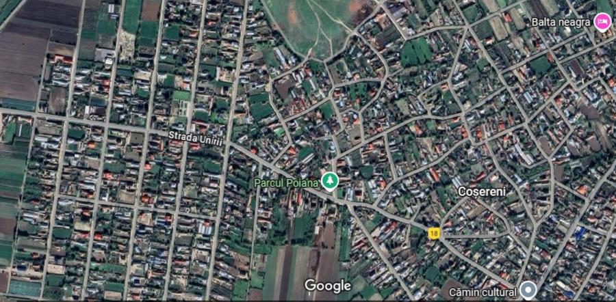 Spatiu comercial si Vila P+1 de vanzare in Comuna Cosereni, jud.Ialomita, 50 km