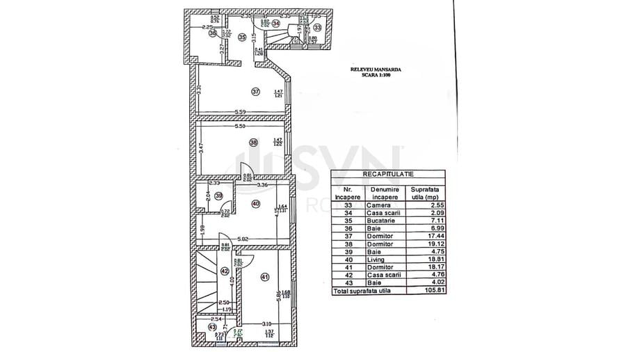 REV2004707 Vila 12 Camere Romana Dacia Eminescu ASE