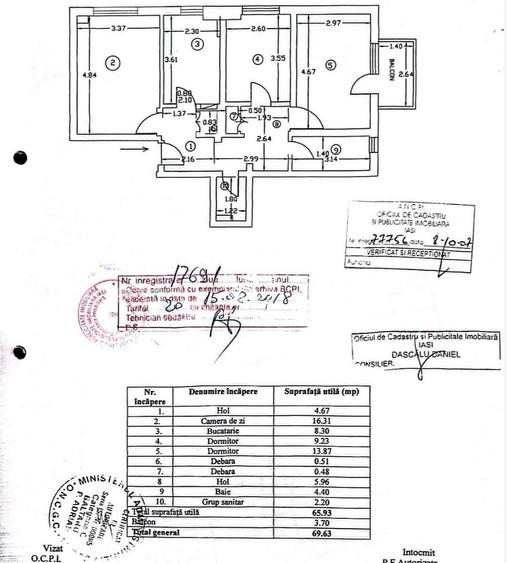 Apatament 3 Camere Centru-Bld Independetei