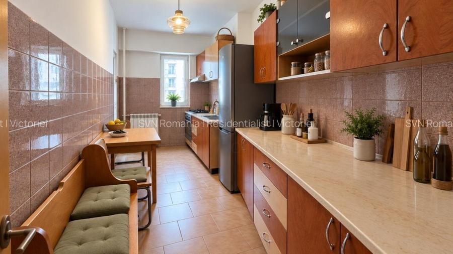 REA0087997 Apartament 4 camere I Stirbei Voda I Cismigiu I bloc 1994 - 4