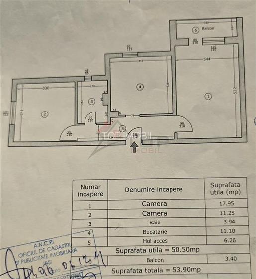 Apartament 2 camere Decomandat- CUG - 5