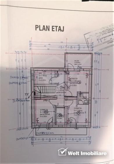 Casa individuala, 3 dormitoare, 600 mp teren, Iris - Tineretului