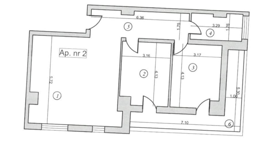 Apartament 3 camere – 86 mp utili | Bloc nou | Finisaje la alegere - Burdujeni