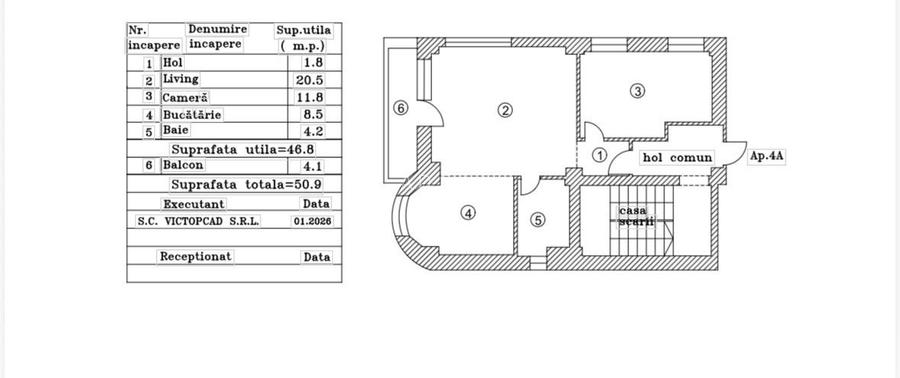 2 Camere Fundeni Aleea Capidava Mobilat + Utilat Bloc 2011 - 9