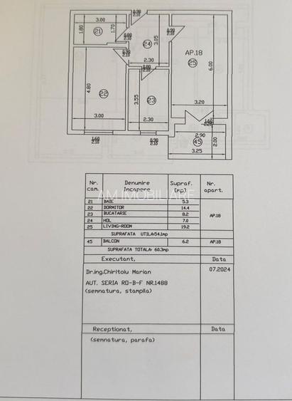 AP. 2 CAMERE -  MUTARE IMEDIATA, PARCARE+BOXA INCLUSE, COMISION 0% - 7