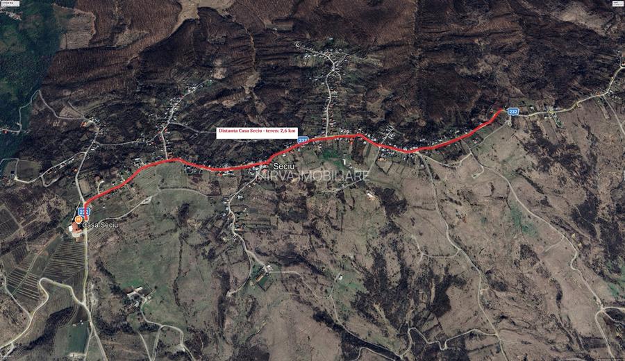 Teren intravilan 2.000 mp – Seciu, 2 deschideri, Priveliște panoramica - 16