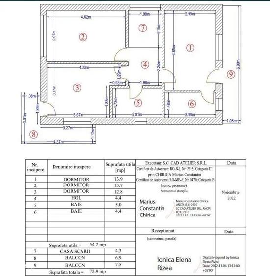 Case Magurele Dezvoltator 3 sau 4 camere - Configurabile- Livrare 2026 - 19