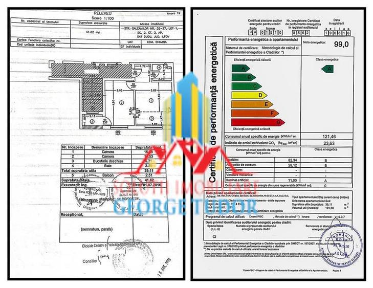Ap. 2 camere 42 mp, Avangarde Rezidential, Str. Salcamilor Nr. 35/37