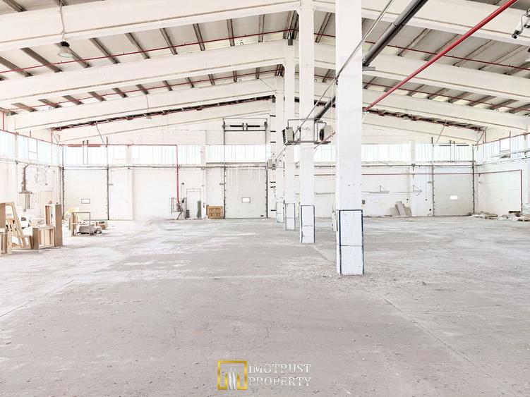 Hala industriala de inchiriat în Arad – 1.354 mp, acces TIR