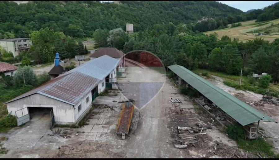 Spațiu industrial 25.015 Mp t eren si hale ,Varfurile