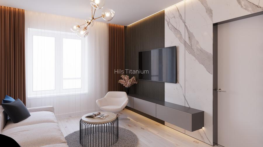 Garsoniera 1D parter | HILS Titanium | Ansamblu rezidential nou - 6