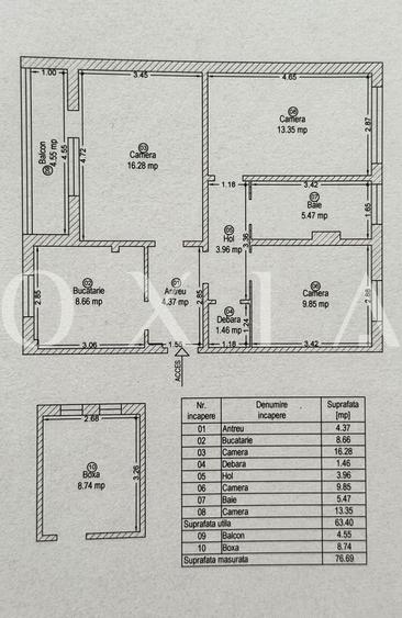 AX1325 Sagului-Piata Doina, Renovat Integral, Etaj Intermediar