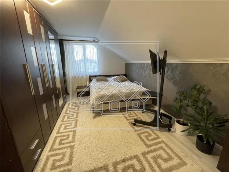 Casa individuala, moderna, 4 camere, fotovoltaice, mobilata complet - 18