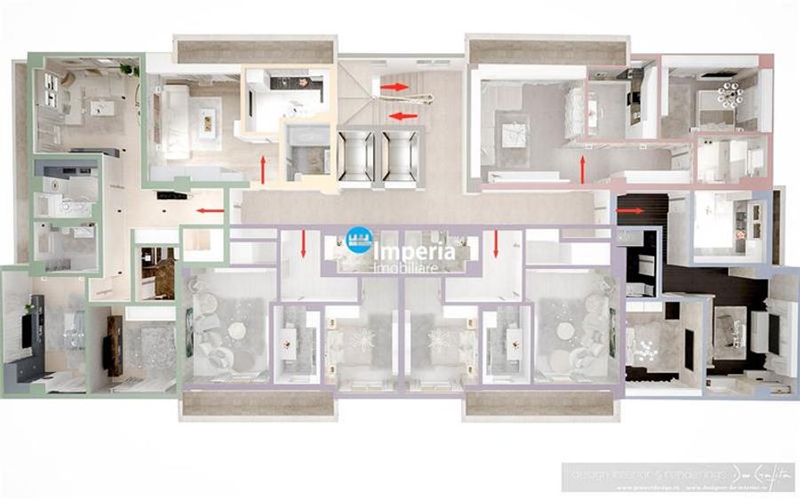 Apartamente noi FINALIZATE, 3 camere D, Poitiers-Continental