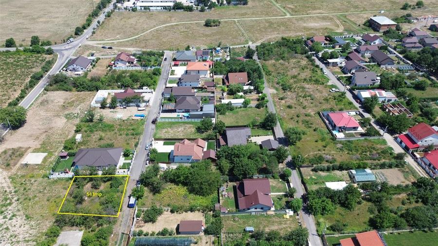 Teren in suprafata de 543mp, str Vlad Tepes