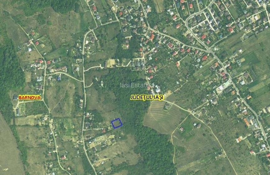 Barnova sat Cercu TEREN 1000mp Intravilan zona frumoasa, verde, utilitati in apr - 2