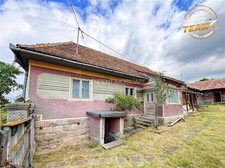 Casa din caramida cu 1.087 mp teren, pozitie centrala, utilitati la poarta, Micf - 58