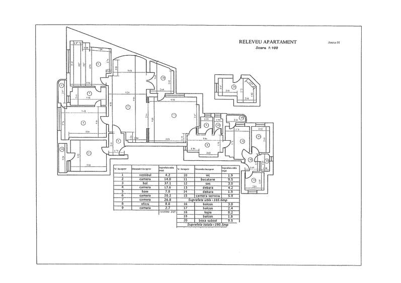 Apartament Foarte Mare Interbelic Superb Conservat ! OPORTUNITATE ! - 7