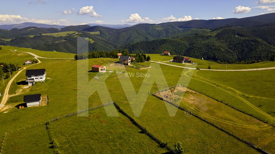 Teren 1003 mp în Păltiniș | Priveliște panoramică către munți - 2