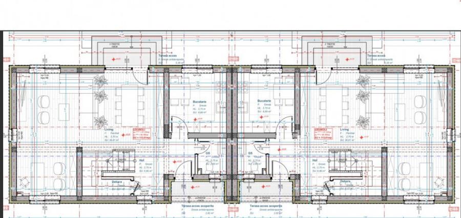 Casa tip Duplex,4 camere, 118 mp ,zona Tauti