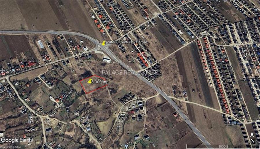 Oportunitate dezvoltare rezidentiala,  teren intravilan 8000 mp Ciurbesti Mirosl - 2