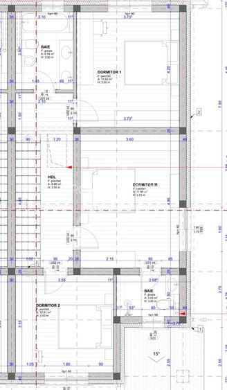 Duplex la rosu cu 5 camere, zona Rudicica - 5