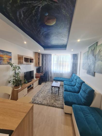 Apartament cu 3 camere, semidecomandat, mobilat si utilat, parcare, zona Teilor