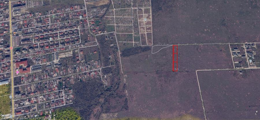 Pădurea Băneasa(Drumul Piscul Rusului) teren 1400 mp / Comision 0%