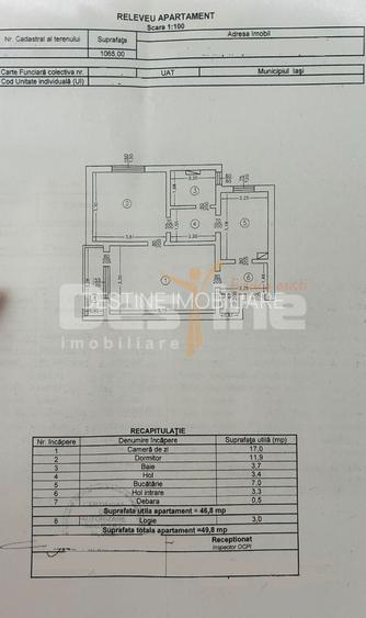 Apartament 2 camere 47 mp Tudor Vladimirescu – Iulius Mall - 2