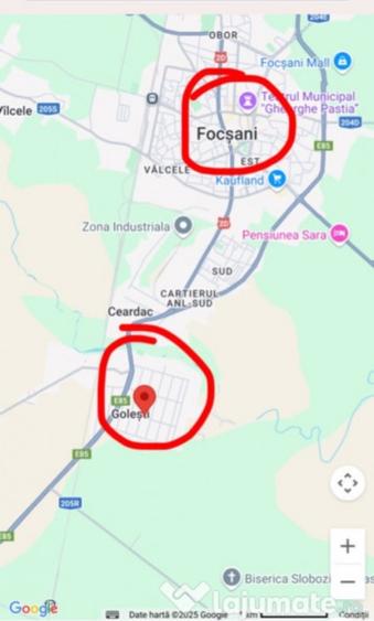 CASĂ+TEREN La preț de garsonieră în Golești Jud Vrancea