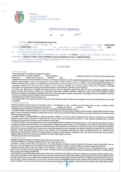 Constanta - Ultracentral - teren 260 mp, pozitionat pe SUD - 2