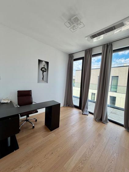 Penthouse premium de închiriat | WIN Herăstrău | 4 camere | Terasă de 50 mp