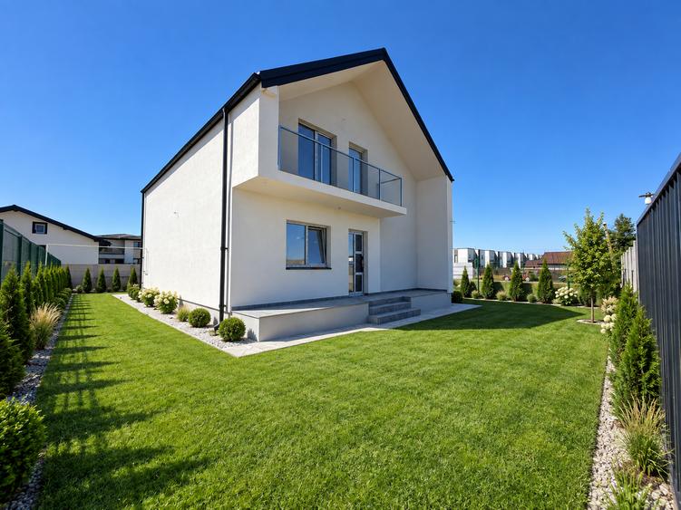 Casă individuală | 4 camere, de vânzare | 3 băi | 400 mp | Berceni | La cheie